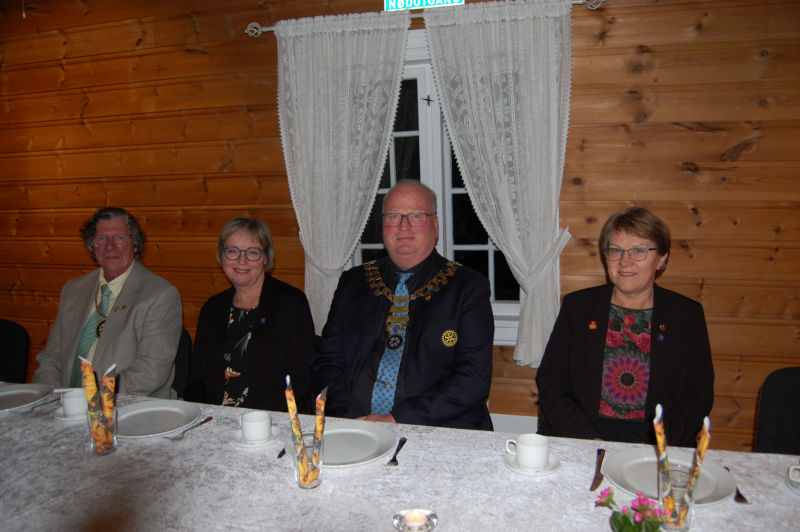 Guvernørbesøk i klubben 4. november